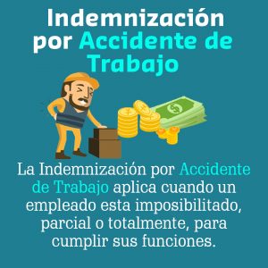 indemnización por accidente de trabajo