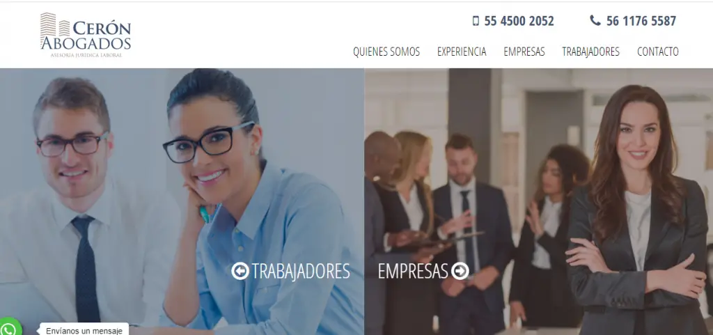 Cerón Abogados laborales. Especialistas en negociaciones