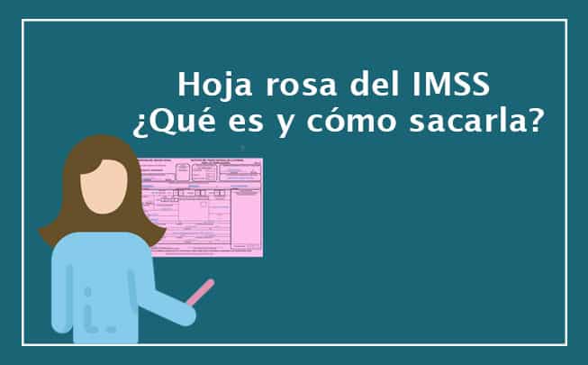 hoja rosa del imss