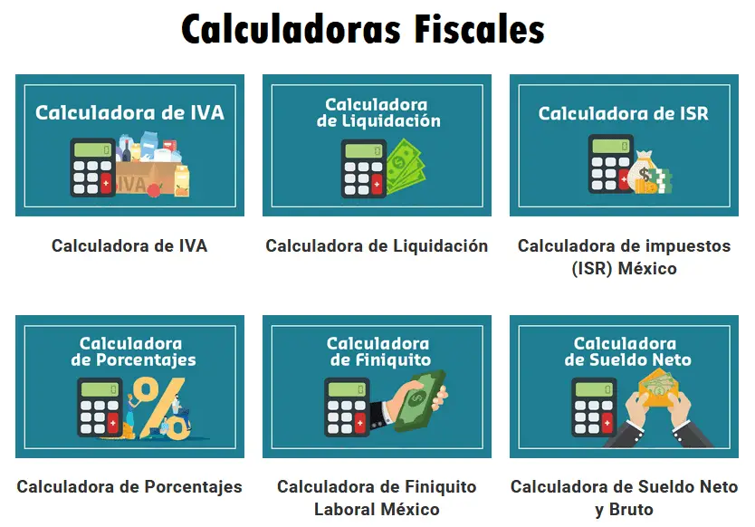 calculadoras fiscales