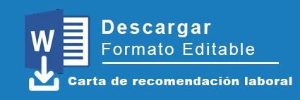 Carta de recomendación laboral