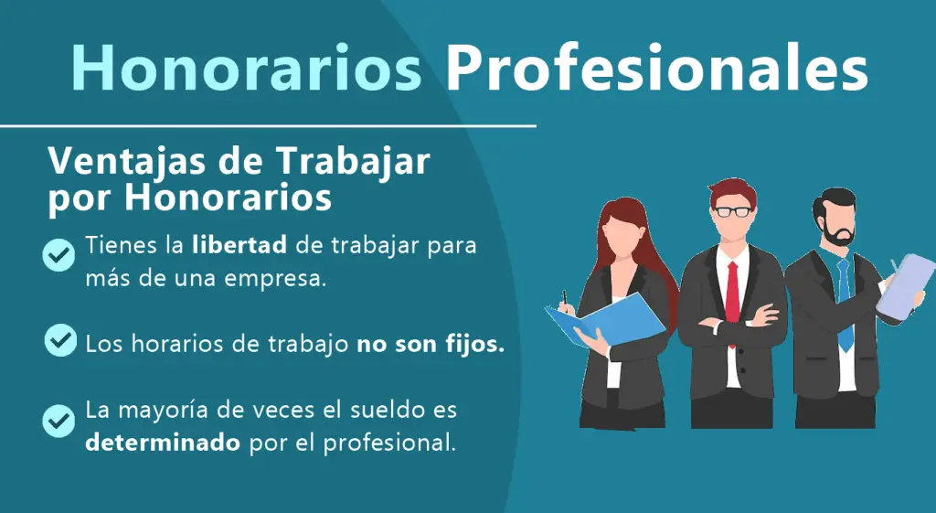 ventajas de trabajar por honorarios profesionales