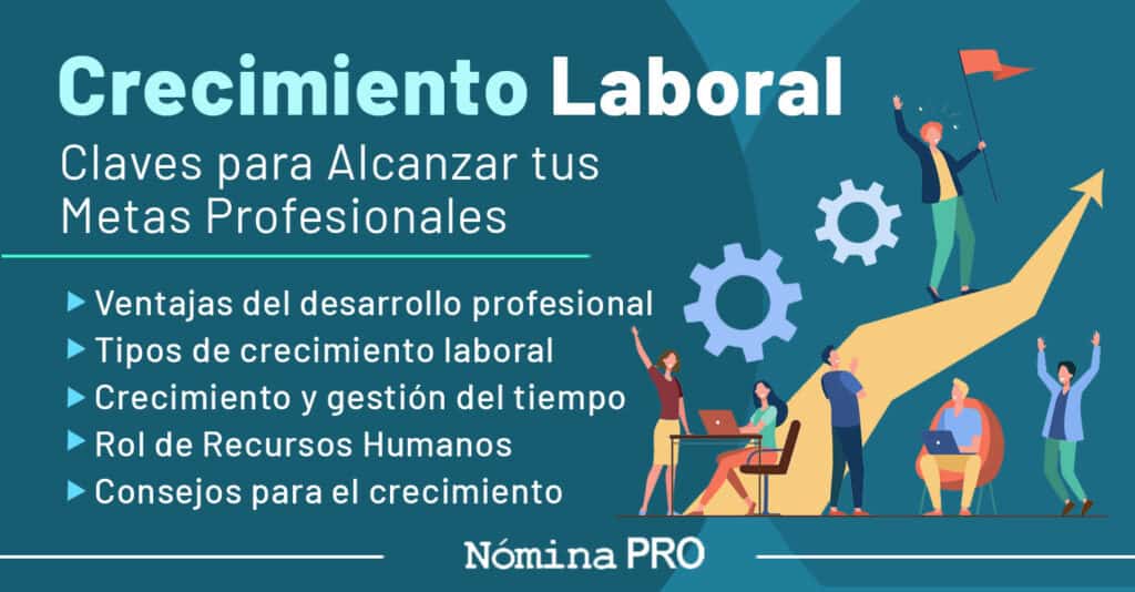Crecimiento laboral. Claves para alcanzar tus metas profesionales
