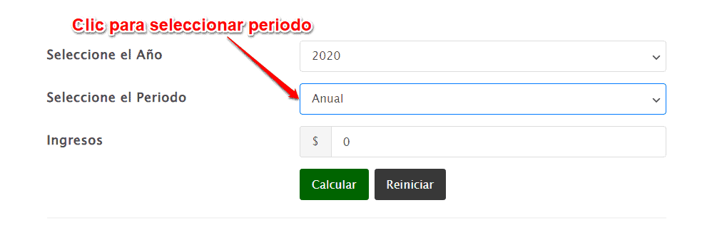 Selecciona el periodo de pago. Calculadora de ISR Selecciona el periodo de pago. Calculadora de ISR