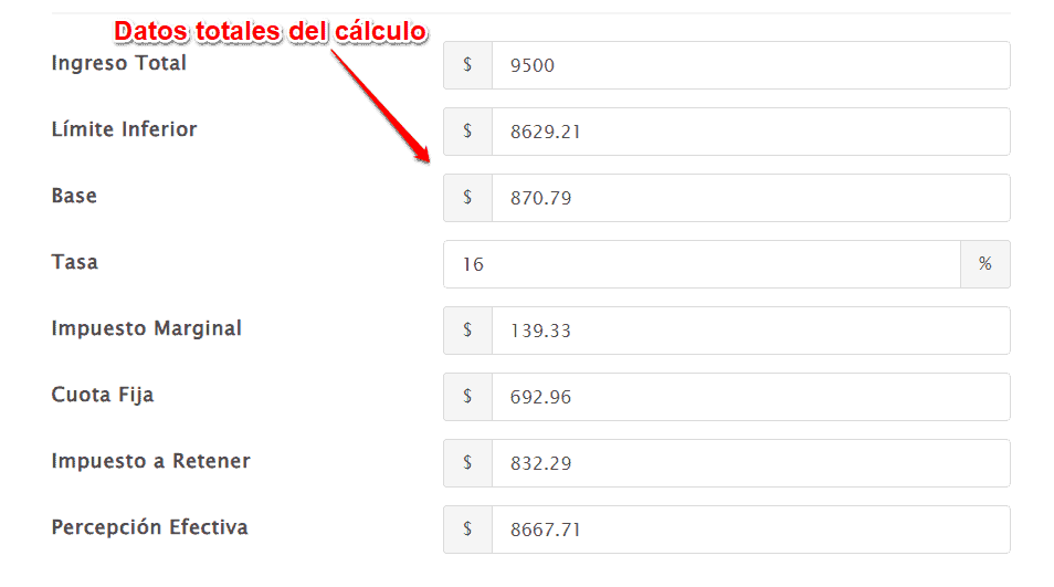Calculadora de ISR Calculadora de ISR