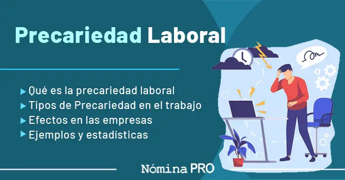 Lee más sobre el artículo Precariedad Laboral. Conceptos, Tipos y Efectos